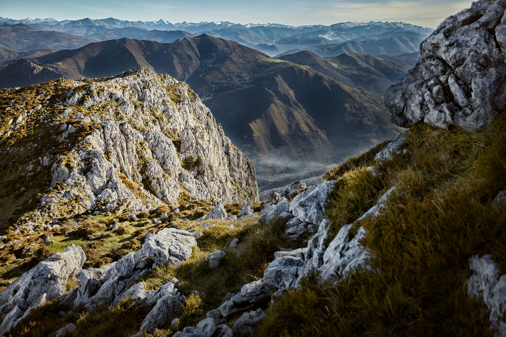 Vistas desde Montsacro, Asturias, Oviedo